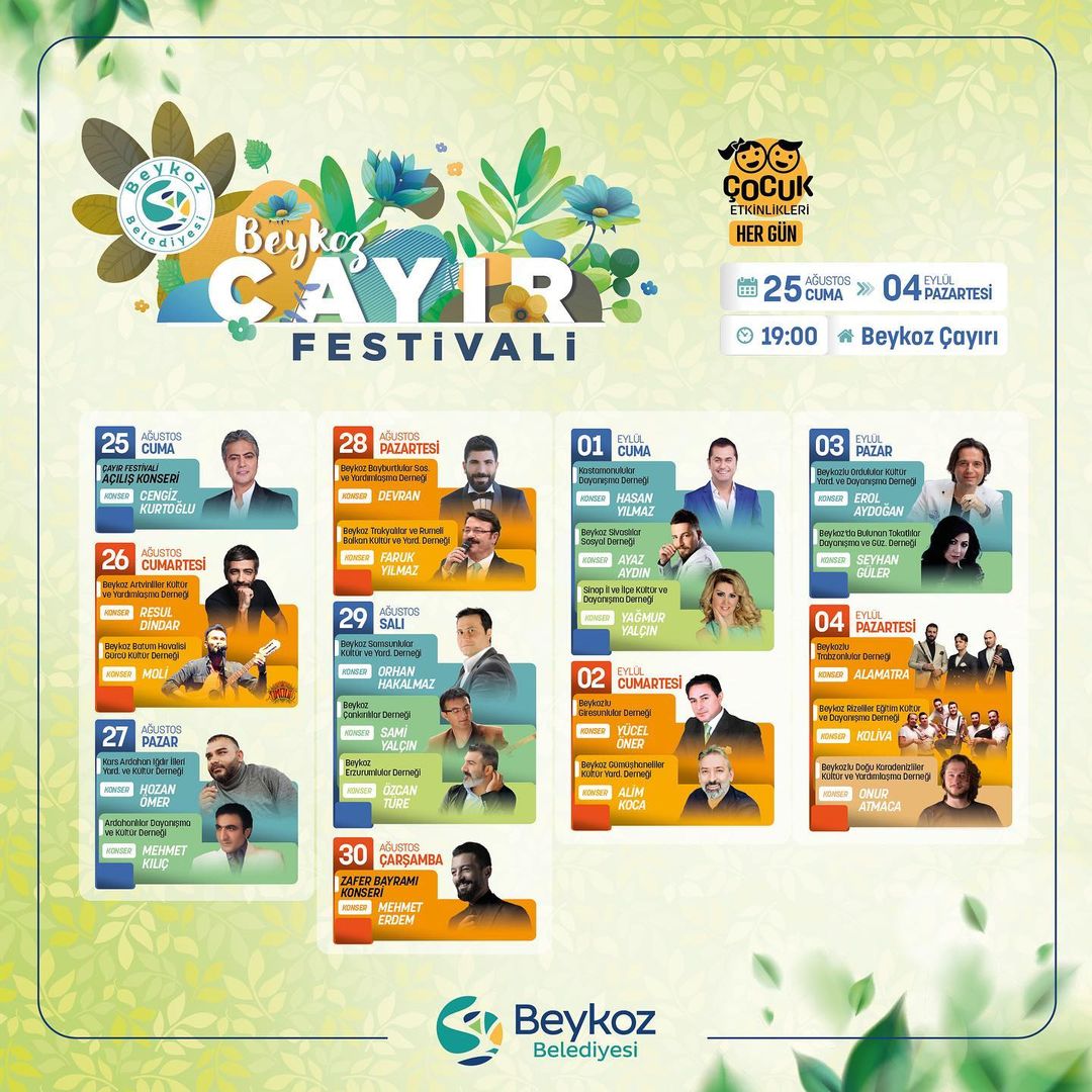 Beykoz Belediyesi - Çayır Festivali